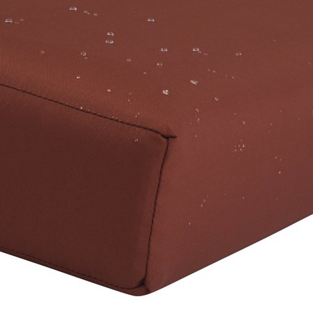 Classic Accessories Ravenna Water-Resistant 19x19x3" Patio Seat Cushion Cover, Spice 60-405-011701-RT